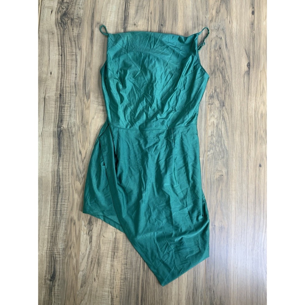 Fashion Nova‎ Women's Small Dress Spaghetti Strap Green Formal